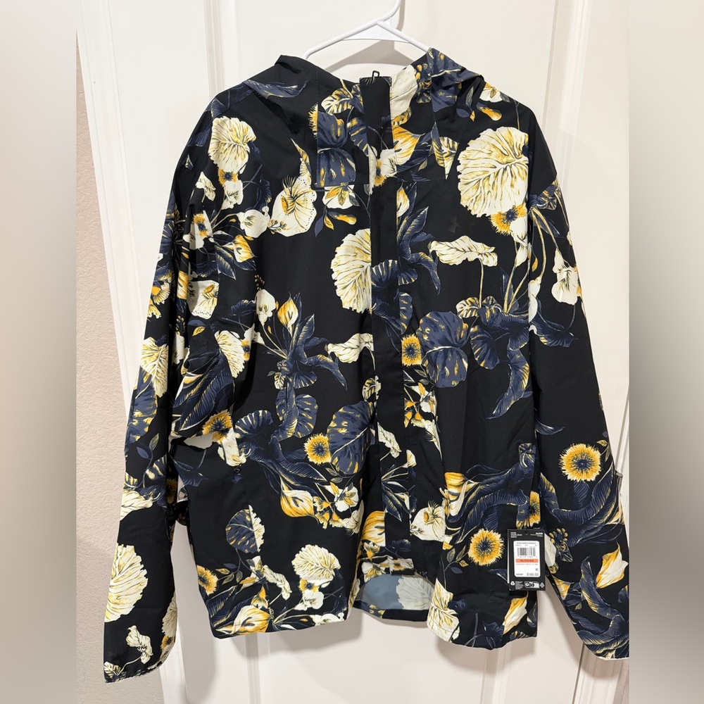 Under Armour Storm Cloudstrike Stretch Hawaiian Print Jacket Waterproof 3XL